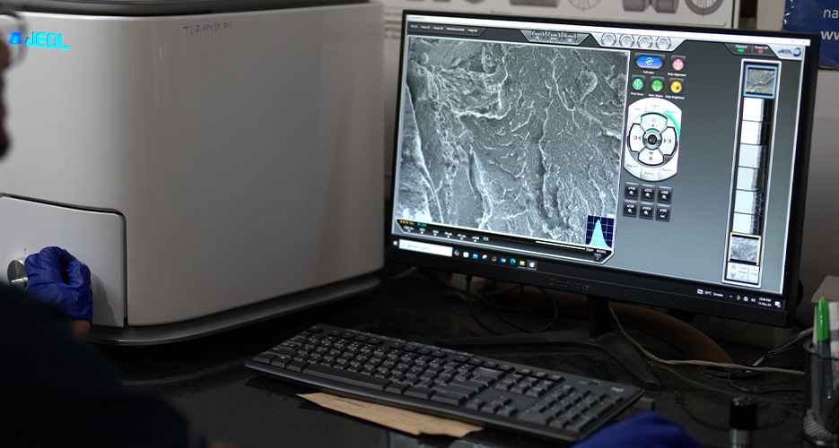 Scanning Electron Microscope (SEM) with EDS Analysis