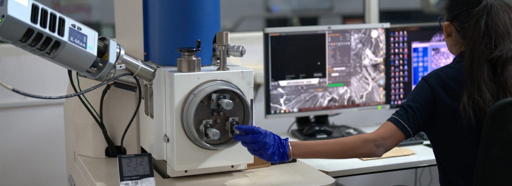 Scanning Electron Microscope (SEM) with EDS Analysis